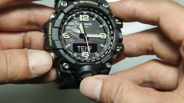 Casio Mudmaster GWG-1000-1A SAPPHIRE + TRIPLE SENSOR