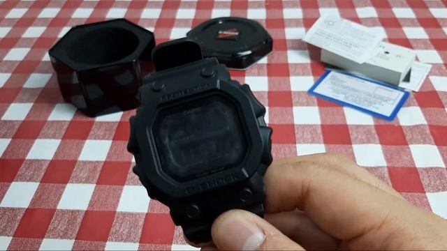 CASIO G SHOCK GX-56BB-1 DR SPECIAL BLACK - UNBOXING