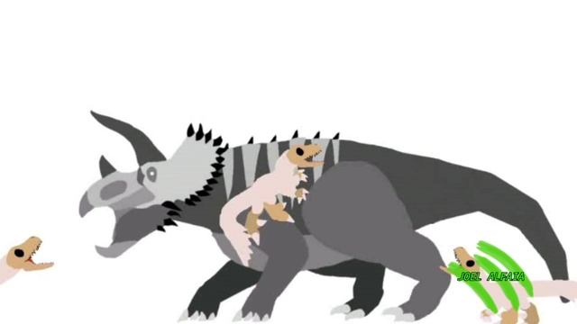 DRAWLING CARTOONS 2 | TRICERATOPS | (PT/BR) смотреть онлайн