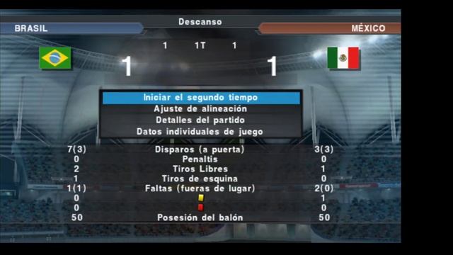 BRASIL VS MEXICO QATAR 2022 FINAL ¨[PES 2013 3D] NINTENDO 3DS смотреть онлайн