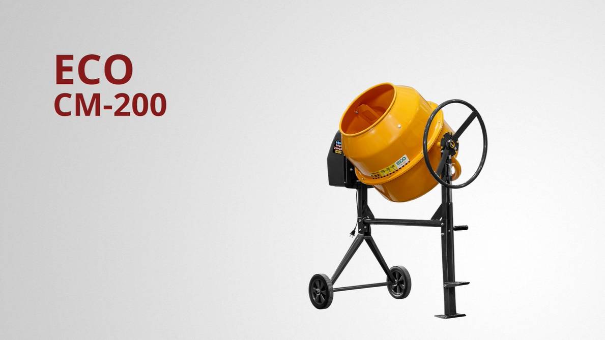 ECO CM-200 Бетоносмеситель смотреть онлайн