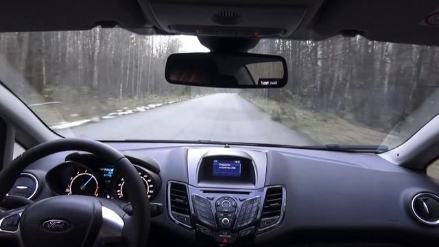 2015 Ford Fiesta Titanium 1.6 Powershift. Тест-Драйв. смотреть онлайн