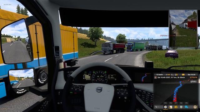 Euro Truck Simulator 2: Calais To Duisburg - The Badest Truck Journey Ever! смотреть онлайн