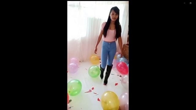 Looner And Looning | Balloon Pop Please Support Cutie Camylle: High Heel Balloon Pop Partial Video!