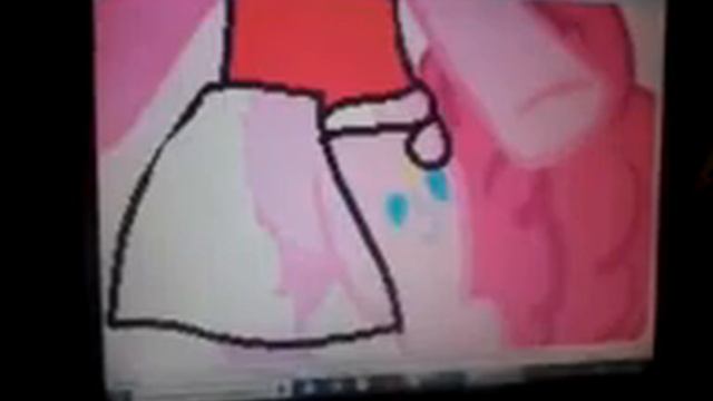 Алена 8 лет рисует пинки пай. смотреть онлайн