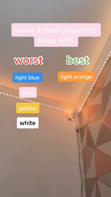 Should we sleep with BLUE lights on? RED? GREEN? What color???! смотреть онлайн