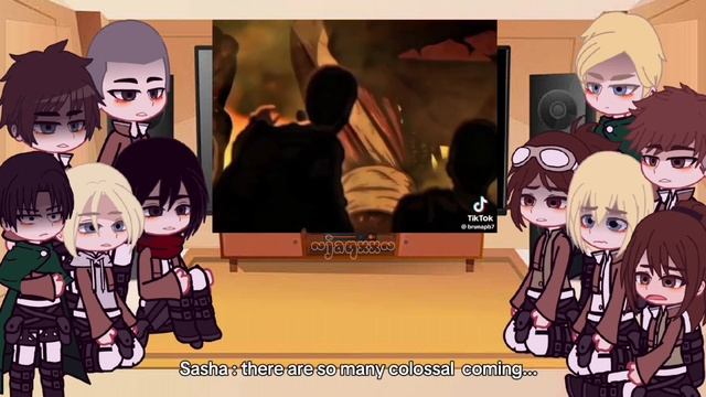 Past Aot React to Future || Final Season || Attack on Titan || GCRV смотреть онлайн