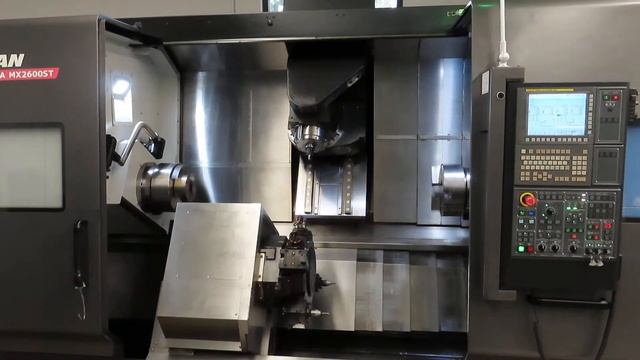 2015 Doosan Puma MX2600ST 9-Axis CNC Turning Center смотреть онлайн