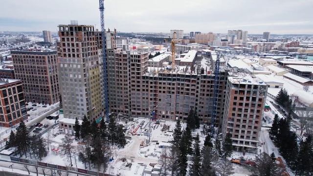 Дом "Нобель" - Ход строительства Декабрь 2021 смотреть онлайн