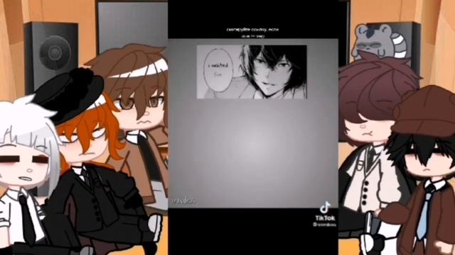 ||реакция BSD на соукоко|| смотреть онлайн