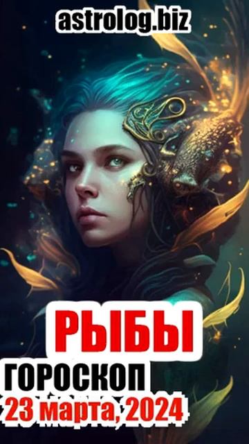 РЫБЫ гороскоп на 23 марта, 2024 смотреть онлайн
