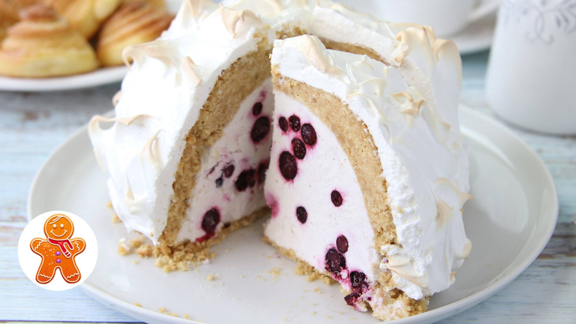 Чизкейк без выпечки "Аляска" смотреть онлайн