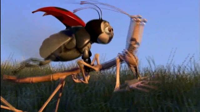А Fly In His Mouth Came - A Bug's Life смотреть онлайн