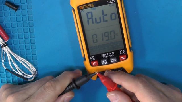 Интеллектуальный цифровой мультиметр ANENG SZ01 SZ02 Multimeter Handheld Multifunctional Electricia смотреть онлайн