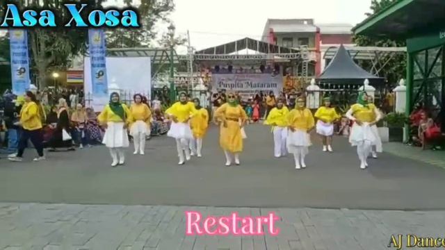 Asa xosa Line Dance || Choreo by Herman Baso (INA) || Demo by AJ Dance 💃 смотреть онлайн
