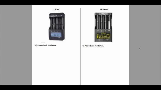 Liitokala Lii 500 vs Liitokala Lii 500s смотреть онлайн