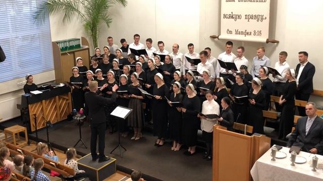 Один молится Христос || Молодежный хор смотреть онлайн