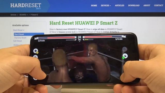Real Boxing on Huawei P Smart Z – Quality Checkup смотреть онлайн