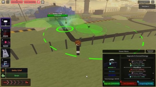 Gojo Showcase - Skibi defense