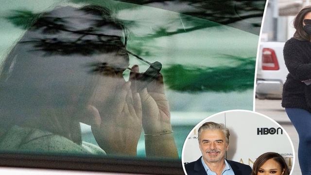 Chris Noth’s wife Tara Wilson seen crying in her car in LA sans wedding band смотреть онлайн