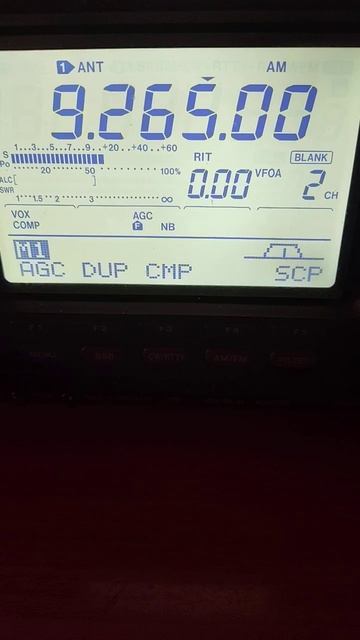 Shortwave 9.265 MHz AM Sunday, April 14, 2024 #KY4994SWL #shorts #swl #radiocommunication #hamradio смотреть онлайн