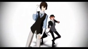 Акутагава Дазай и Чуя танцуют