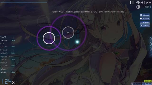 Osu! | STYX HELIX - MYTH & ROID // Tsukuyomi, wkyik's insane | B 90.14 смотреть онлайн