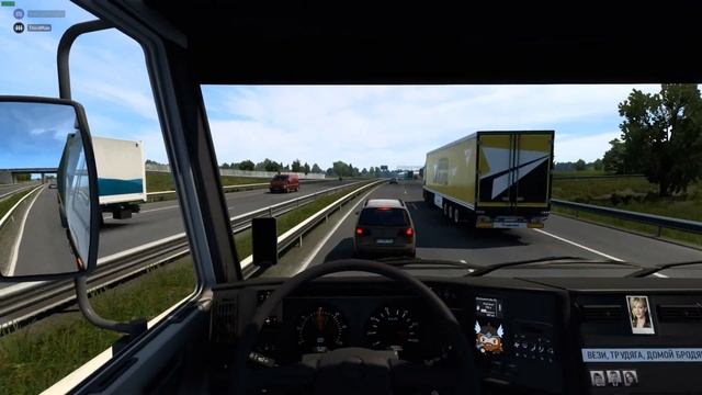 ETS 2 Мультиплеер | Ну ёкарный бабай! | МАЗ-5440/6430 1.48 смотреть онлайн