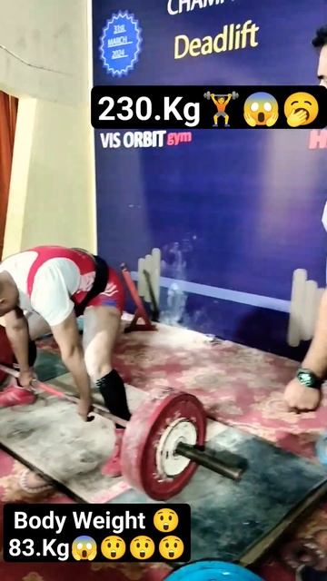 230.Kg Deadlift 🇮🇳 weight 83.Kg😲 Sumo Lift #shorts😱 #powerlifting #youtubeshorts🥱 смотреть онлайн