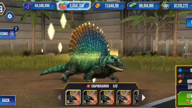 Edaphosaurus Level 40 Unlock | Jurassic World The Game смотреть онлайн