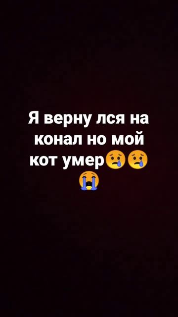 мой кот умер смотреть онлайн
