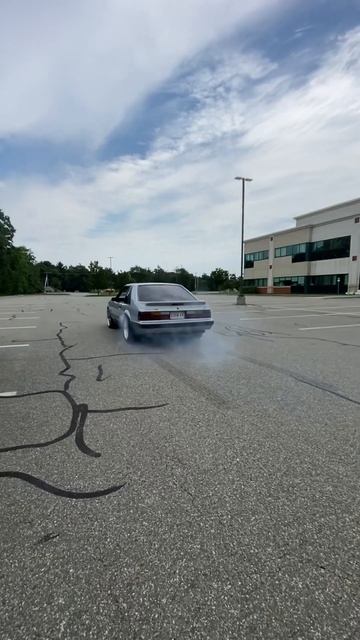 86 Mustang GT Burnout 418 Stroker смотреть онлайн