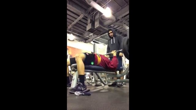 275 lb Bench PR @ 173 lbs смотреть онлайн