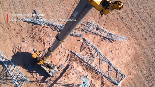 Sany crane video SAC600E смотреть онлайн