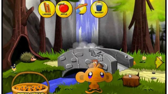 Monkey Go Happy Mini Monkeys (1) walkthrough смотреть онлайн