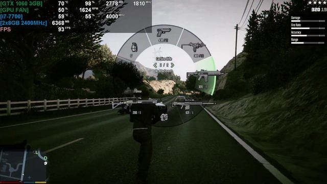 Grand Theft Auto V - i7 7700 - Gainward GTX 1060 3GB - 16GB RAM - 1080p - Gameplay смотреть онлайн