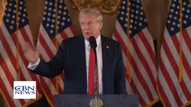 LIVE: Trump Holds Press Conference | CBN News смотреть онлайн