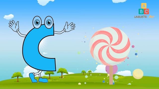 The Letter Cc-Introduction And Writing practice of Letter Cc For Children | Linguistic Art | смотреть онлайн