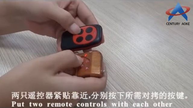 CENTURY AOKE丨Seasons Copy Remote Control Duplicator Operation