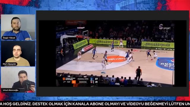 GALİBİYET SERİSİ BİTTİ! | Anadolu Efes - Cazoo Baskonia Maç Yorumu | EuroLeague | Basketbol смотреть онлайн