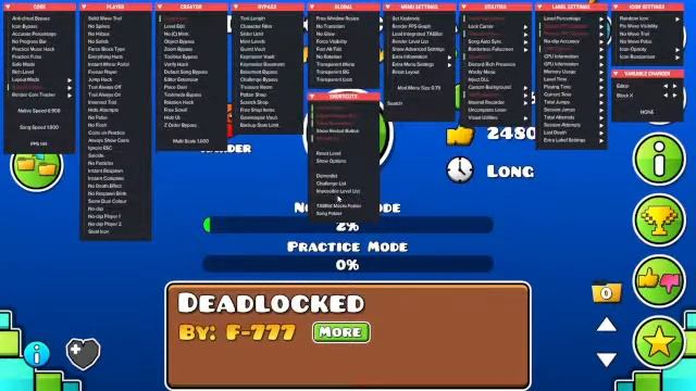 ИГРАЕМ В GEOMETRY DASH смотреть онлайн