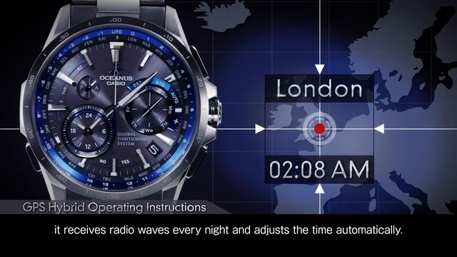 CASIO OCEANUS OCW-G1000 Operation Guide