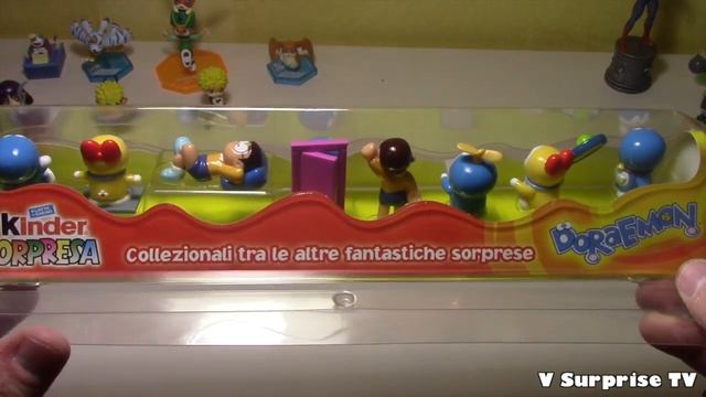 What's inside? Doraemon 2004 Kinder surprise eggs | Complete collection in display ドラえもん смотреть онлайн