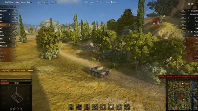 WOT: Monastery - VK 1602 Leopard - 5 frags смотреть онлайн