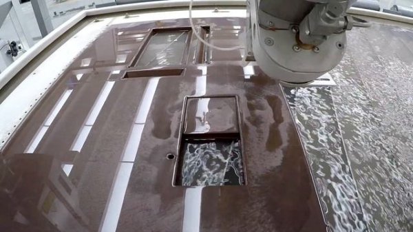 Intermac Primus 402 Stone - Dekton Kitchen Top Processing