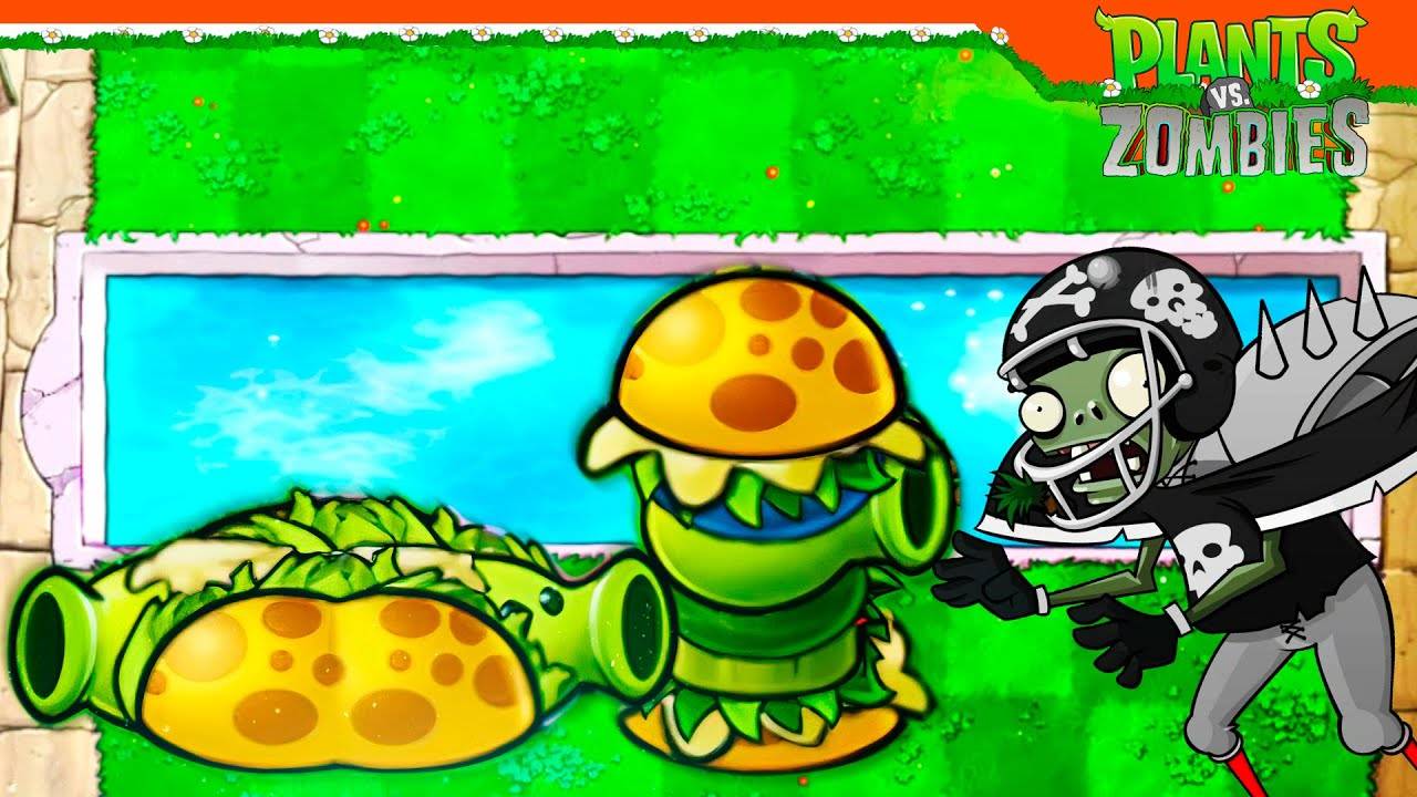 🌻 ГОРОХОСТРЕЛ БУРГЕР И ХОТДОГ! МОД ГИБРИД ПВЗ 🧄 Plants Vs Zombies Hybrid (Растения против зомби)