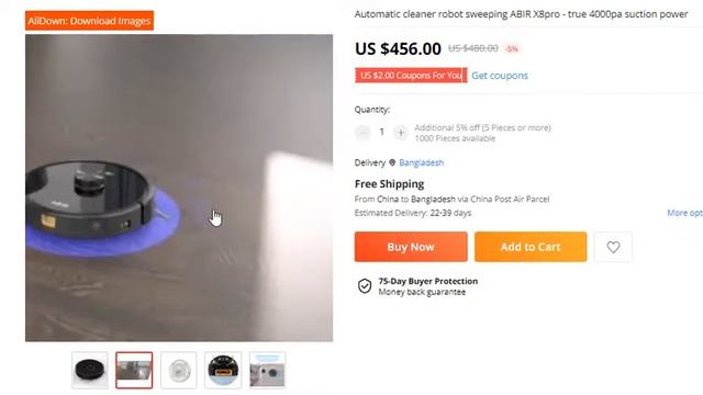 Automatic cleaner robot sweeping ABIR X8pro true 4000pa suction power New смотреть онлайн