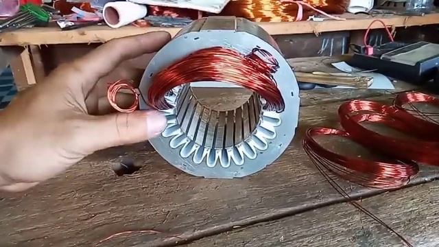 Cara Melilit Ulang Dinamo Pompa Air Celup TSURUMI 750 Watt..Part. 1...! смотреть онлайн
