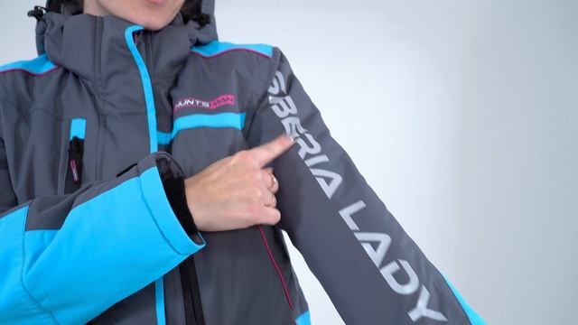 Костюм Huntsman Siberia Lady breathable серый/голубой женский смотреть онлайн