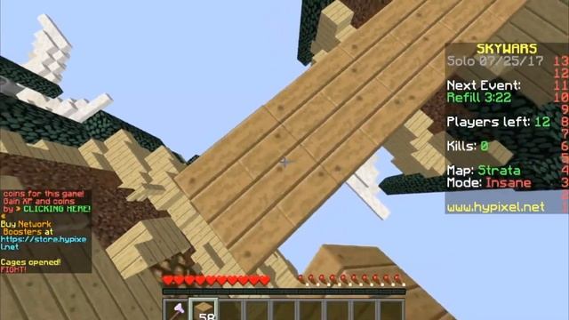 ТОЛЬКО 5 ПОПЫТОК КИНУТЬ ЭНДЕРПЕРЛ - МАЙНКРАФТ СКАЙ ВАРС смотреть онлайн